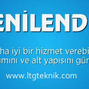 Web Sitemiz Yenilendi